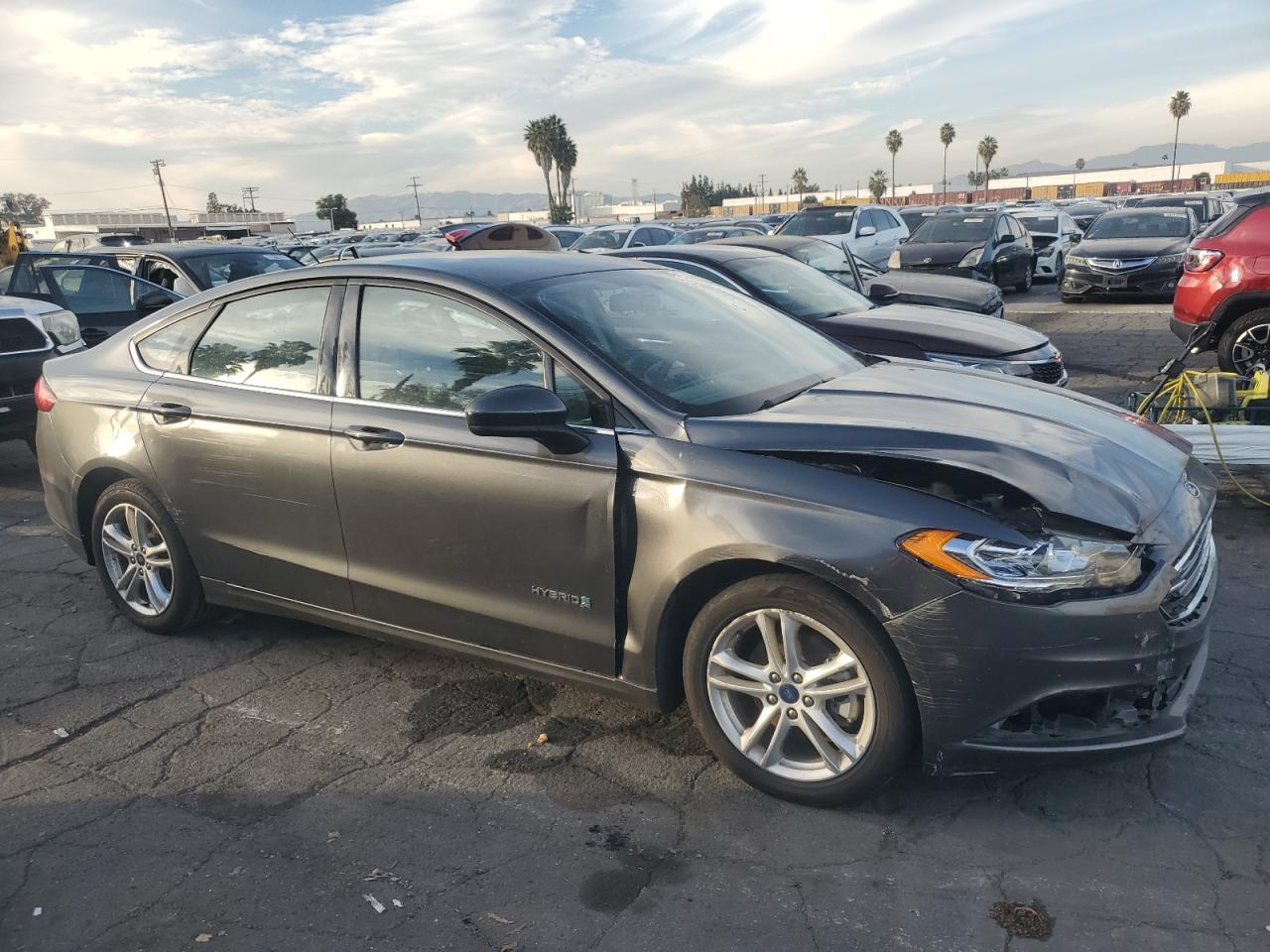 Lot #3312765102 2018 FORD FUSION SE