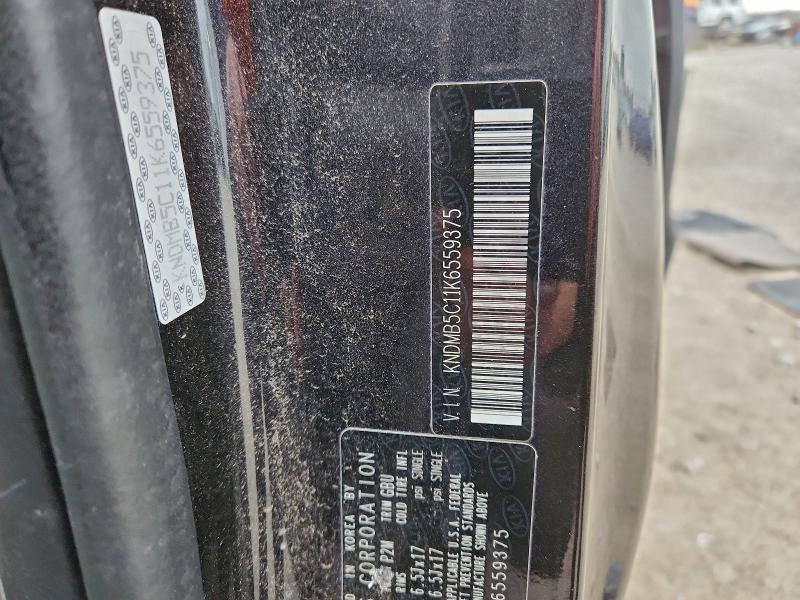 2019 KIA SEDONA LX #3302653086