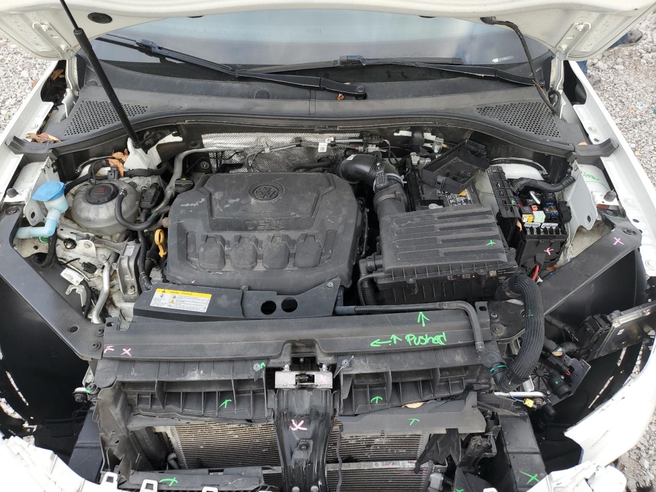 Lot #3310369979 2022 VOLKSWAGEN TIGUAN SE