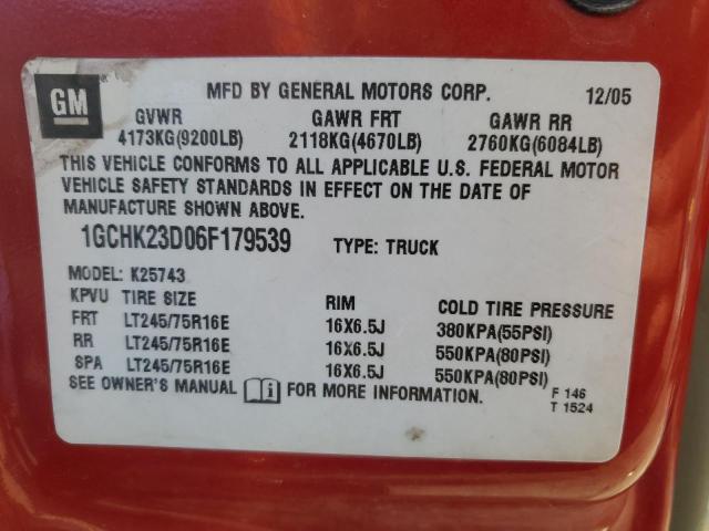 2006 CHEVROLET SILVERADO #3285597288