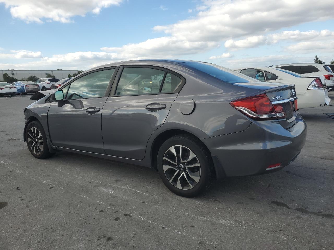 Lot #3302816929 2014 HONDA CIVIC EX