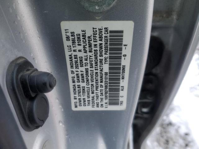 2012 HONDA CIVIC EX - 19XFB2F88CE010168