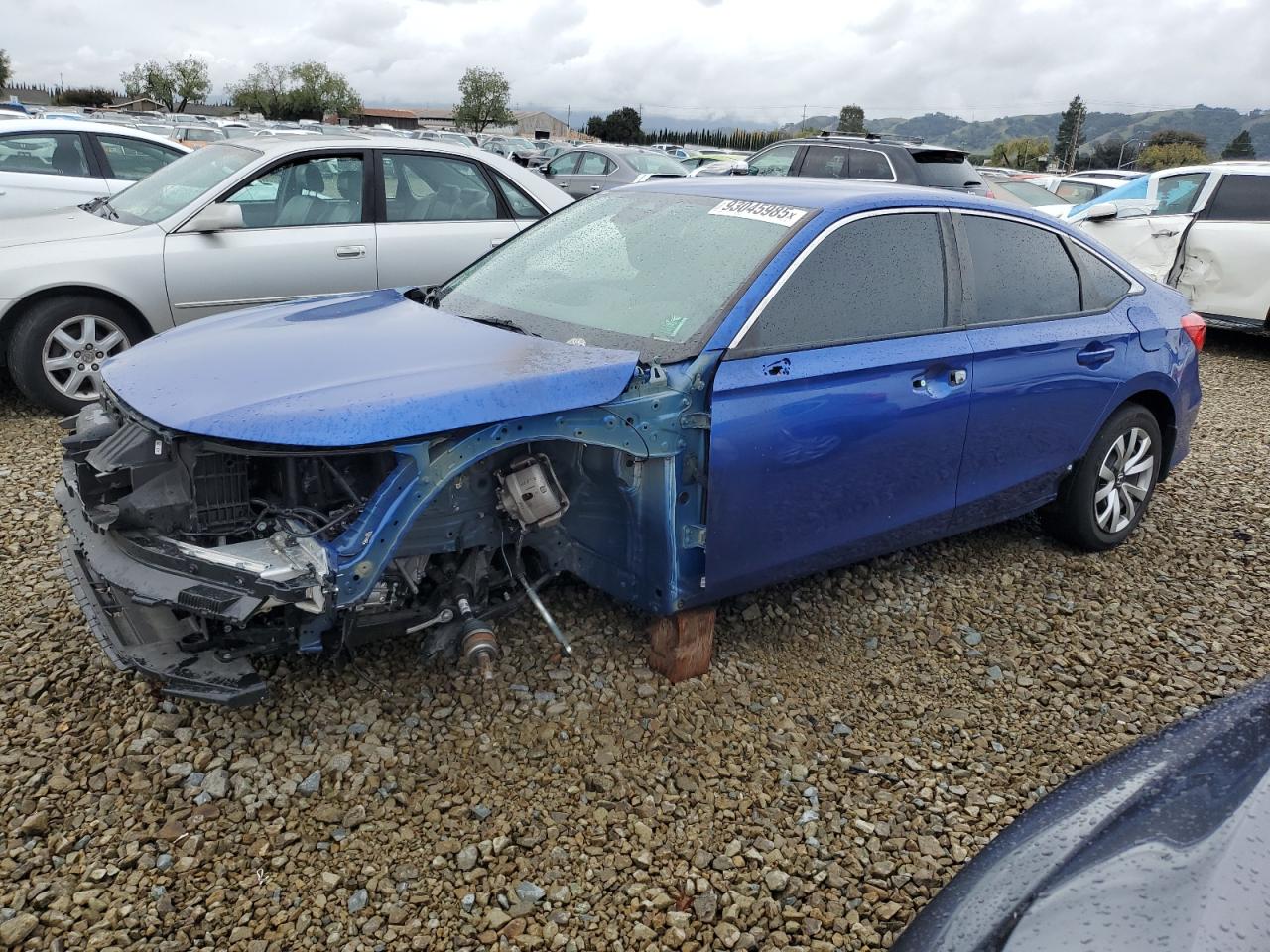 Lot #3303556041 2023 HONDA CIVIC LX