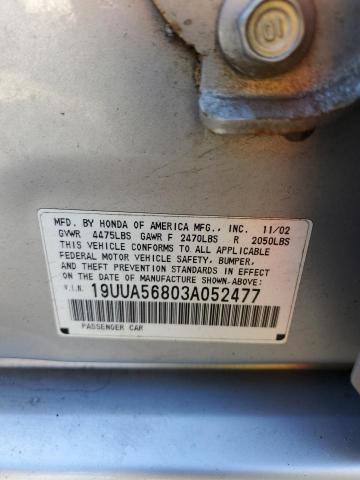 2003 ACURA 3.2TL TYPE #3293524416