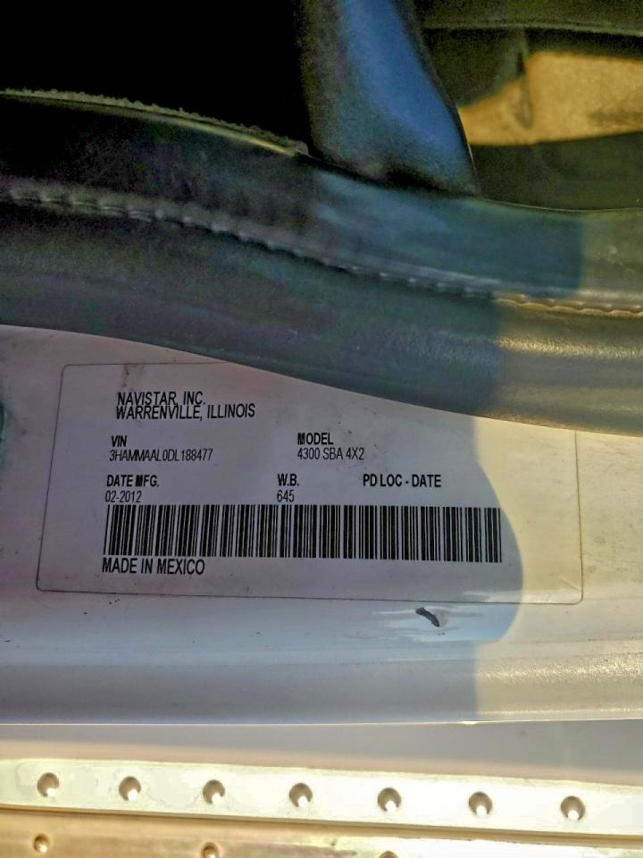 Lot #3302741010 2013 INTERNATIONAL 4300