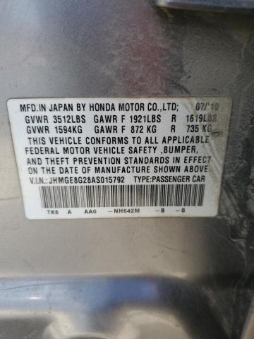 2010 HONDA FIT #3302860900