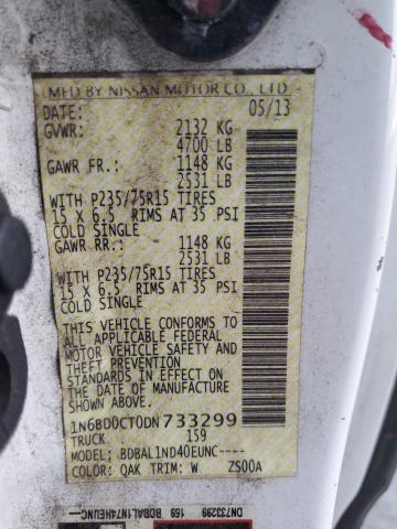 2013 NISSAN FRONTIER S #3304600437