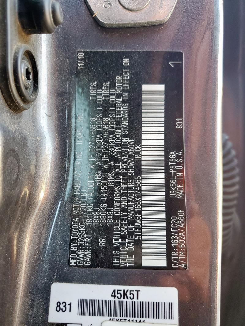 2011 TOYOTA TUNDRA CRE #3286713312