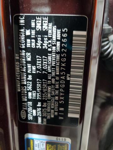 2019 KIA SORENTO LX #3304571450