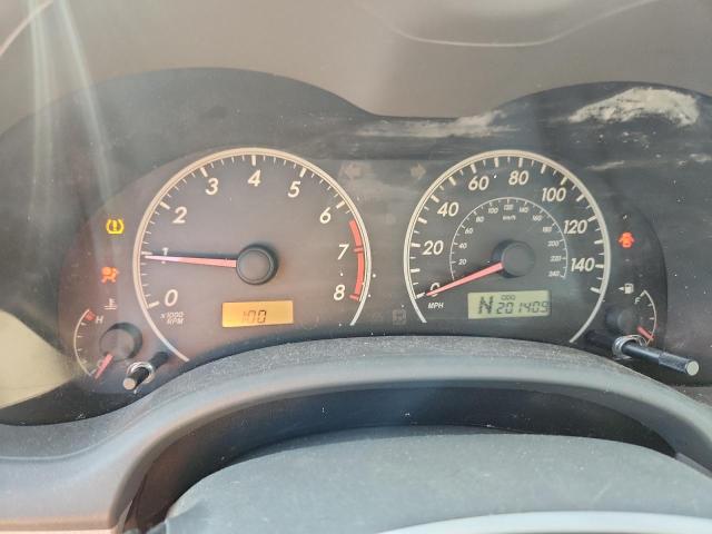 2009 TOYOTA COROLLA BA #3292296284