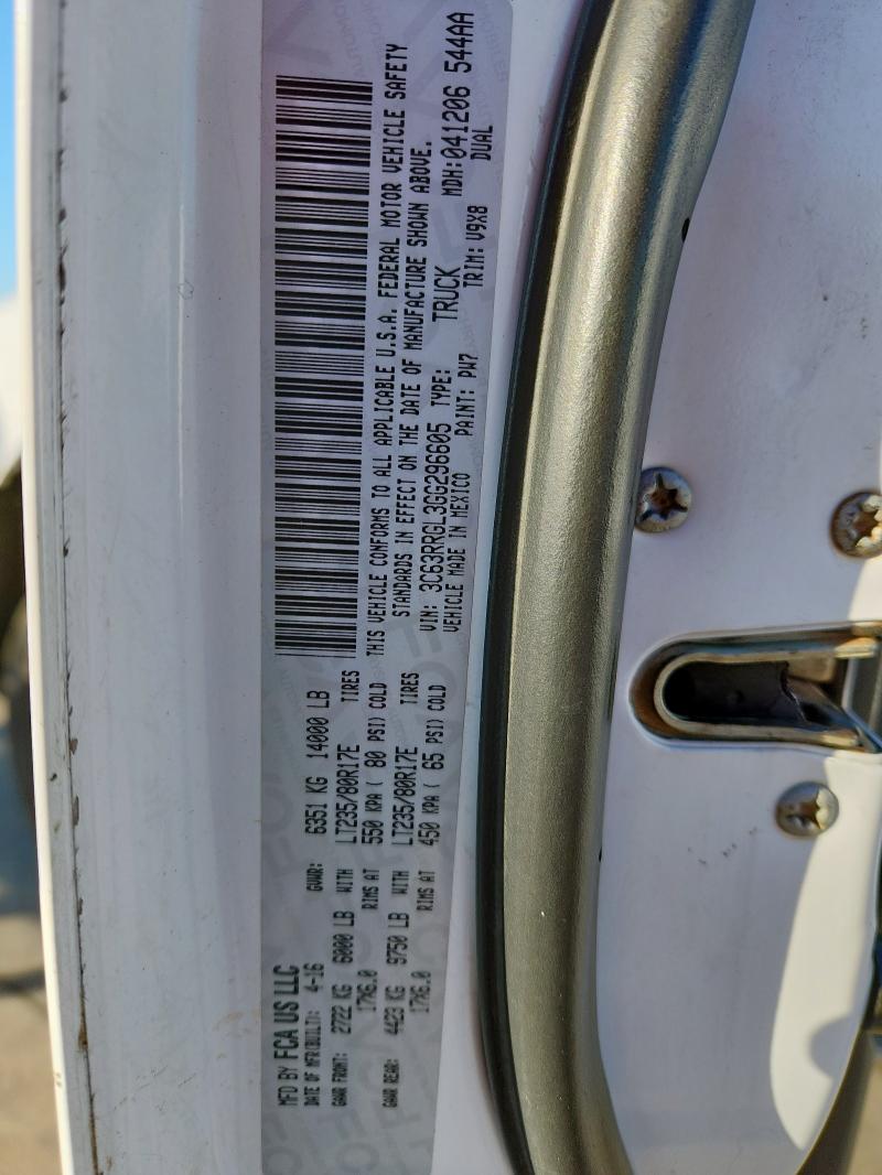 2016 RAM 3500 ST #3293431413