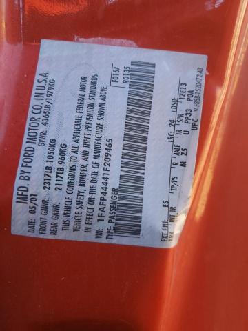 2001 FORD MUSTANG #3302115154