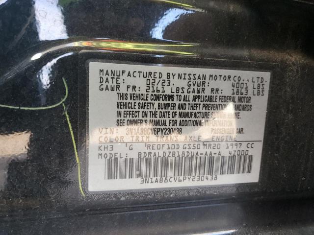 2023 NISSAN SENTRA SV #3304515478