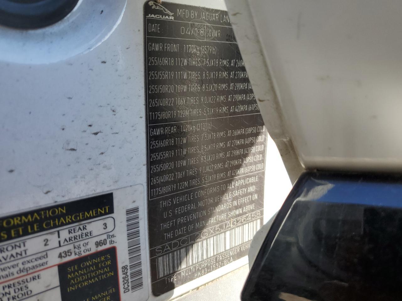 JAGUAR F-PACE R - SPORT