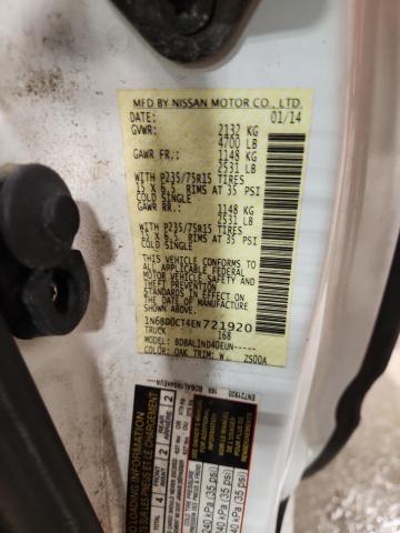 2014 NISSAN FRONTIER S - 1N6BD0CT4EN721920