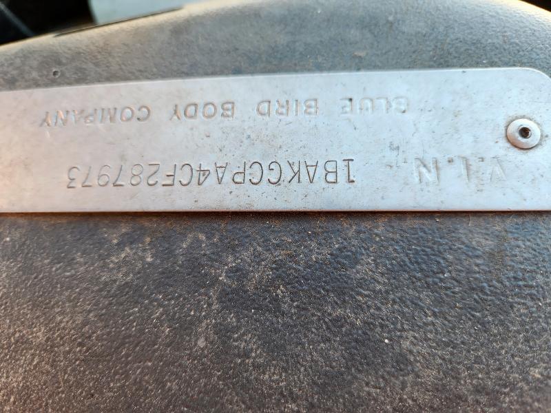 2012 BLUE BIRD SCHOOL BUS #3305292304