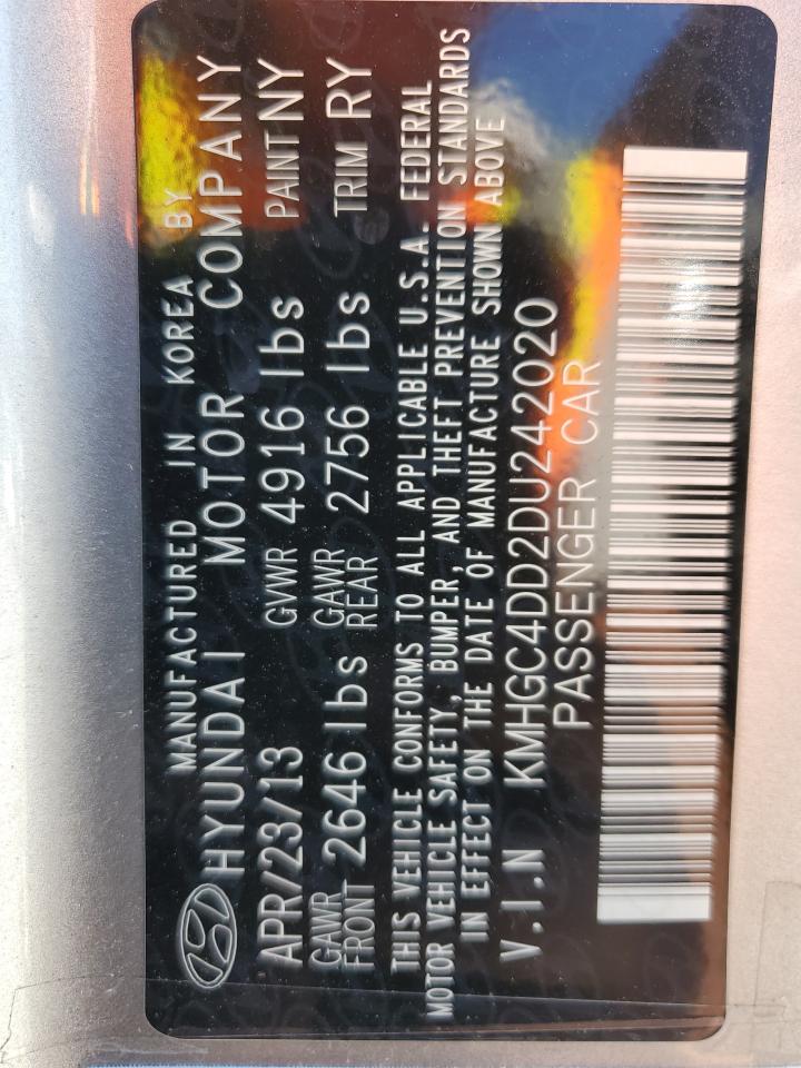 HYUNDAI GENESIS 3.8L