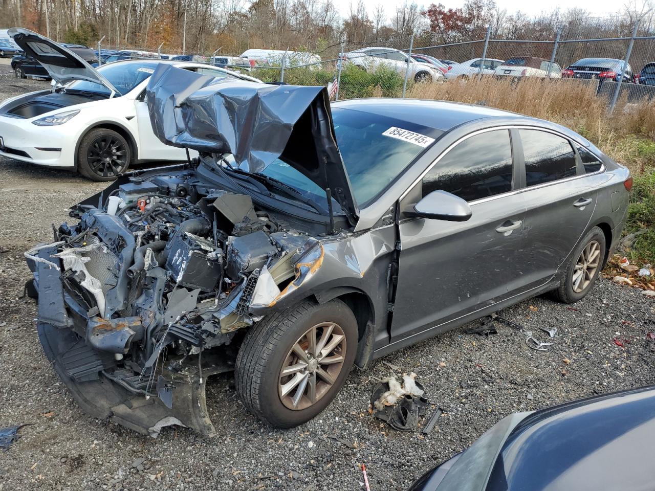 Lot #3302910082 2018 HYUNDAI SONATA SE