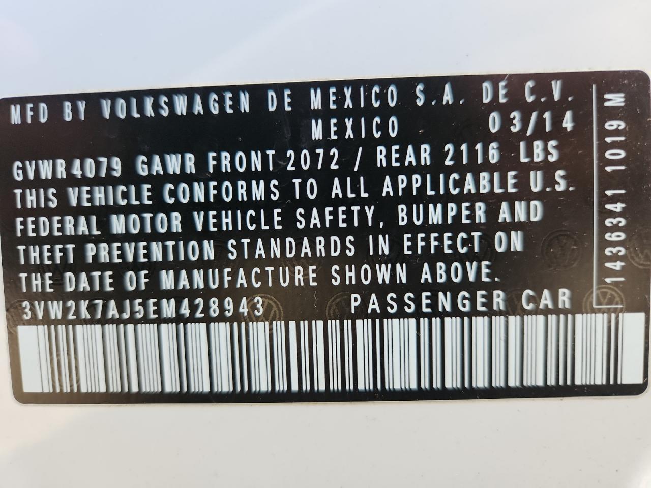 VOLKSWAGEN JETTA BASE