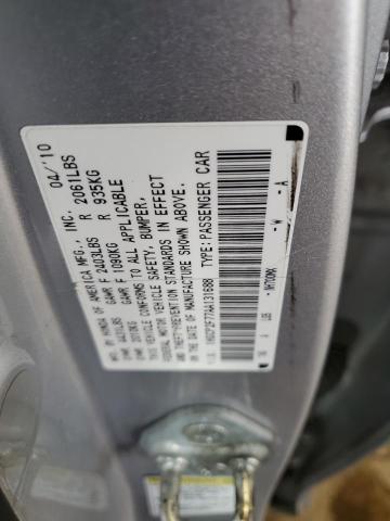 2010 HONDA ACCORD EX #3292457819