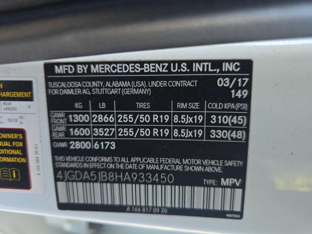 2017 MERCEDES-BENZ GLE 350 #3283767442