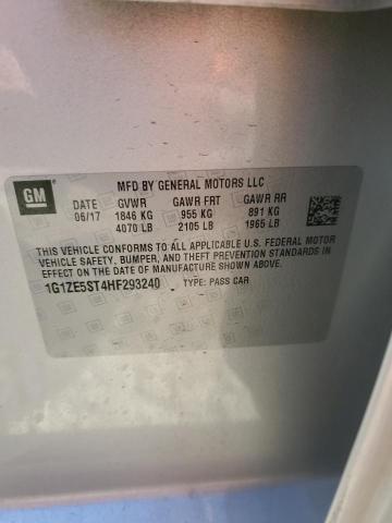 2017 CHEVROLET MALIBU LT - 1G1ZE5ST4HF293240