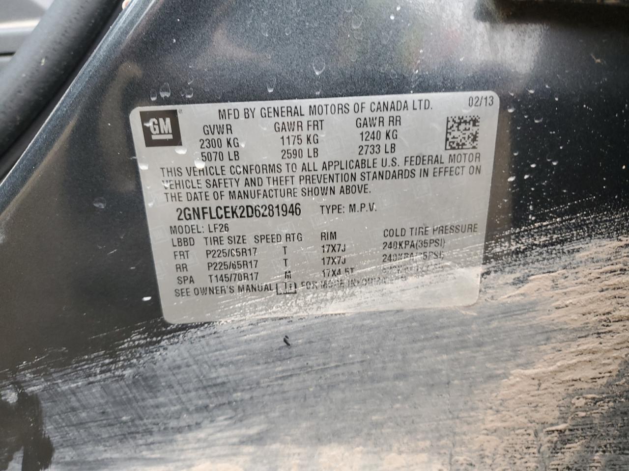 CHEVROLET EQUINOX LS