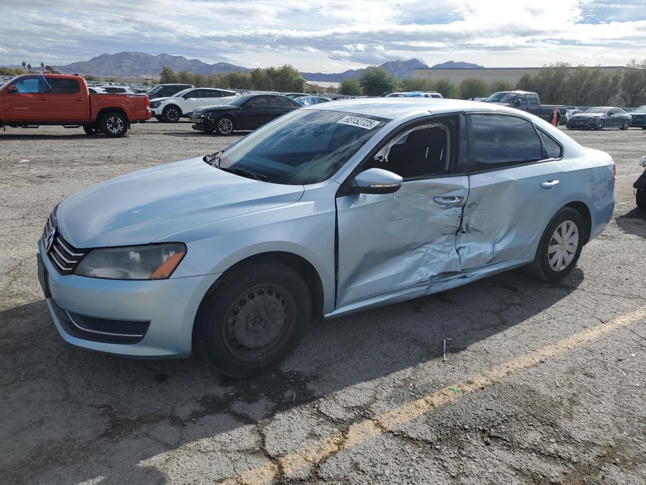 Lot #3296426645 2012 VOLKSWAGEN PASSAT S