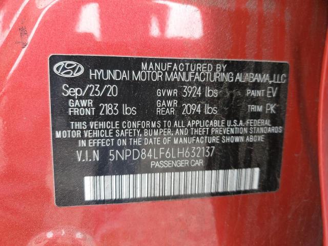 2020 HYUNDAI ELANTRA SE #3281432019