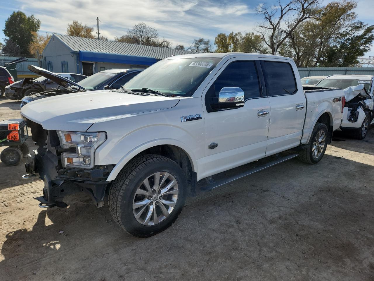 Lot #3287804105 2015 FORD F150 SUPER