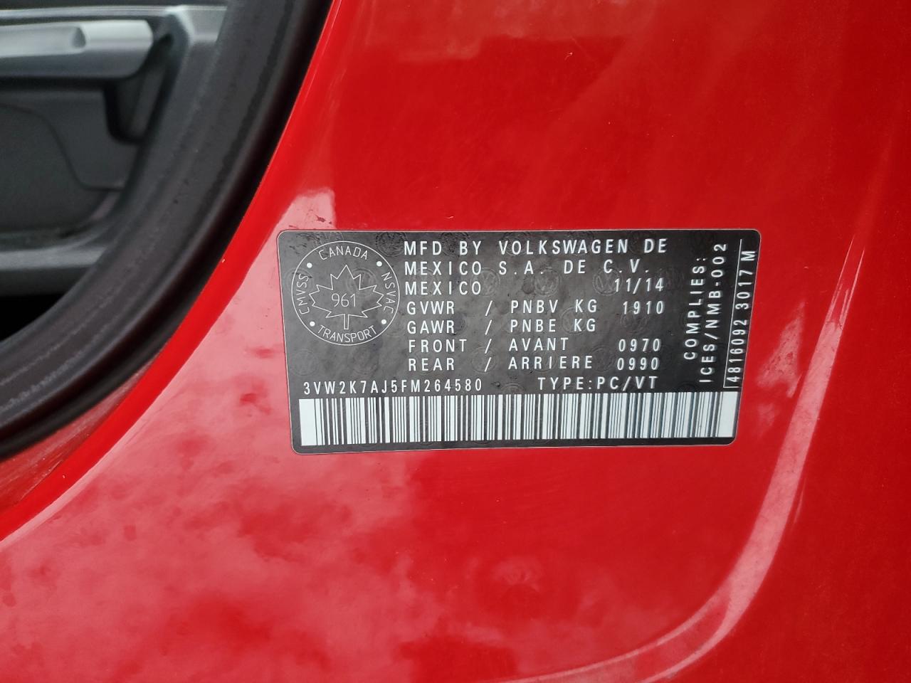 VOLKSWAGEN JETTA BASE