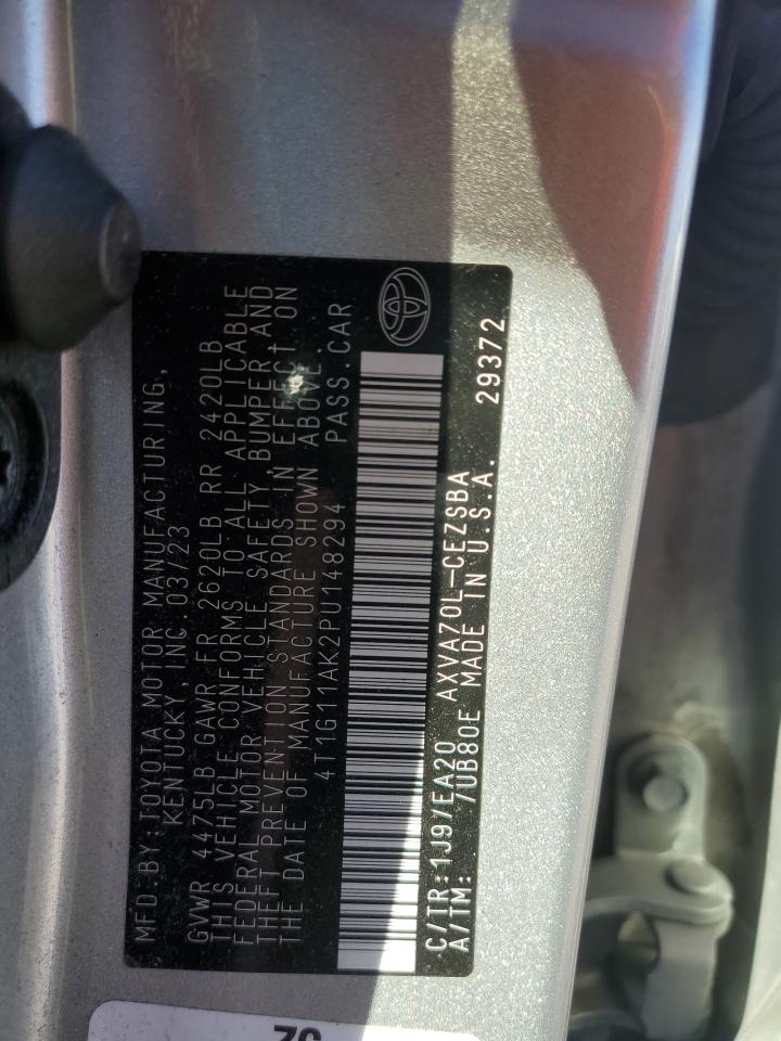 TOYOTA CAMRY SE NIGHT SHADE