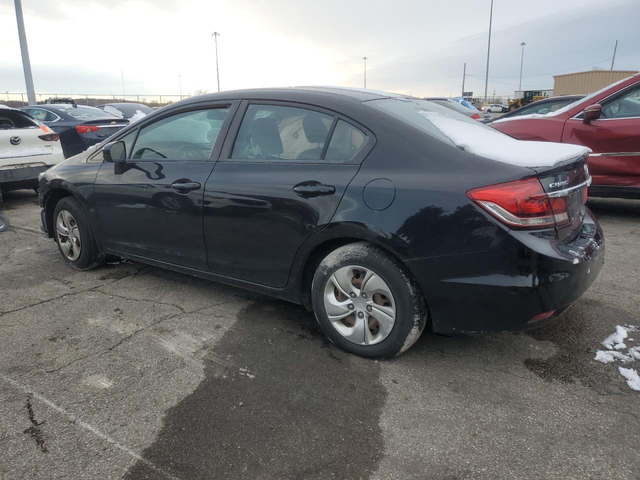 Lot #3315985114 2015 HONDA CIVIC LX