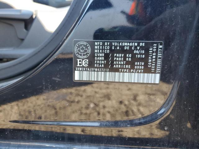 2015 VOLKSWAGEN JETTA BASE - 3VW2K7AJ3FM427212