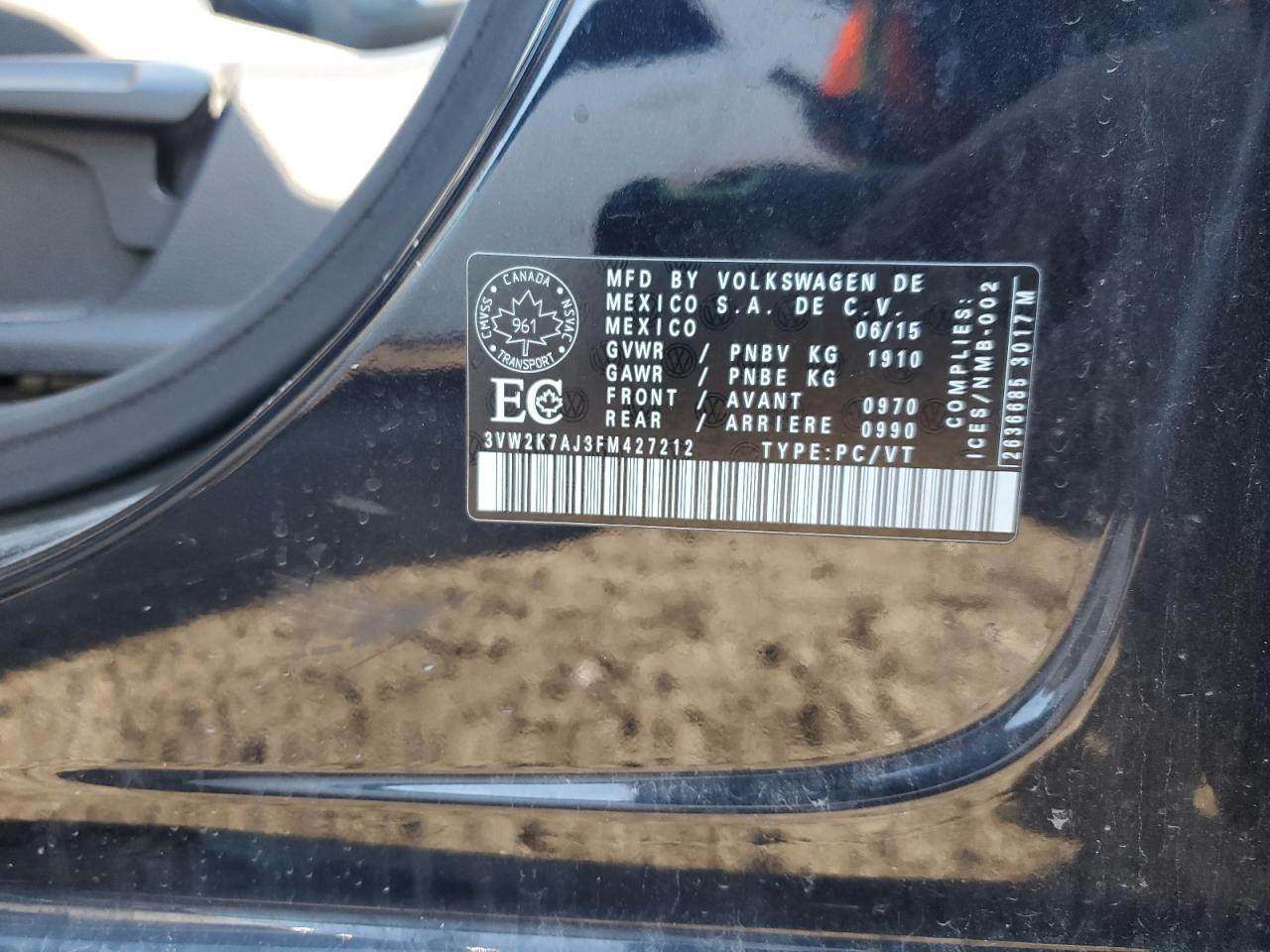 VOLKSWAGEN JETTA BASE