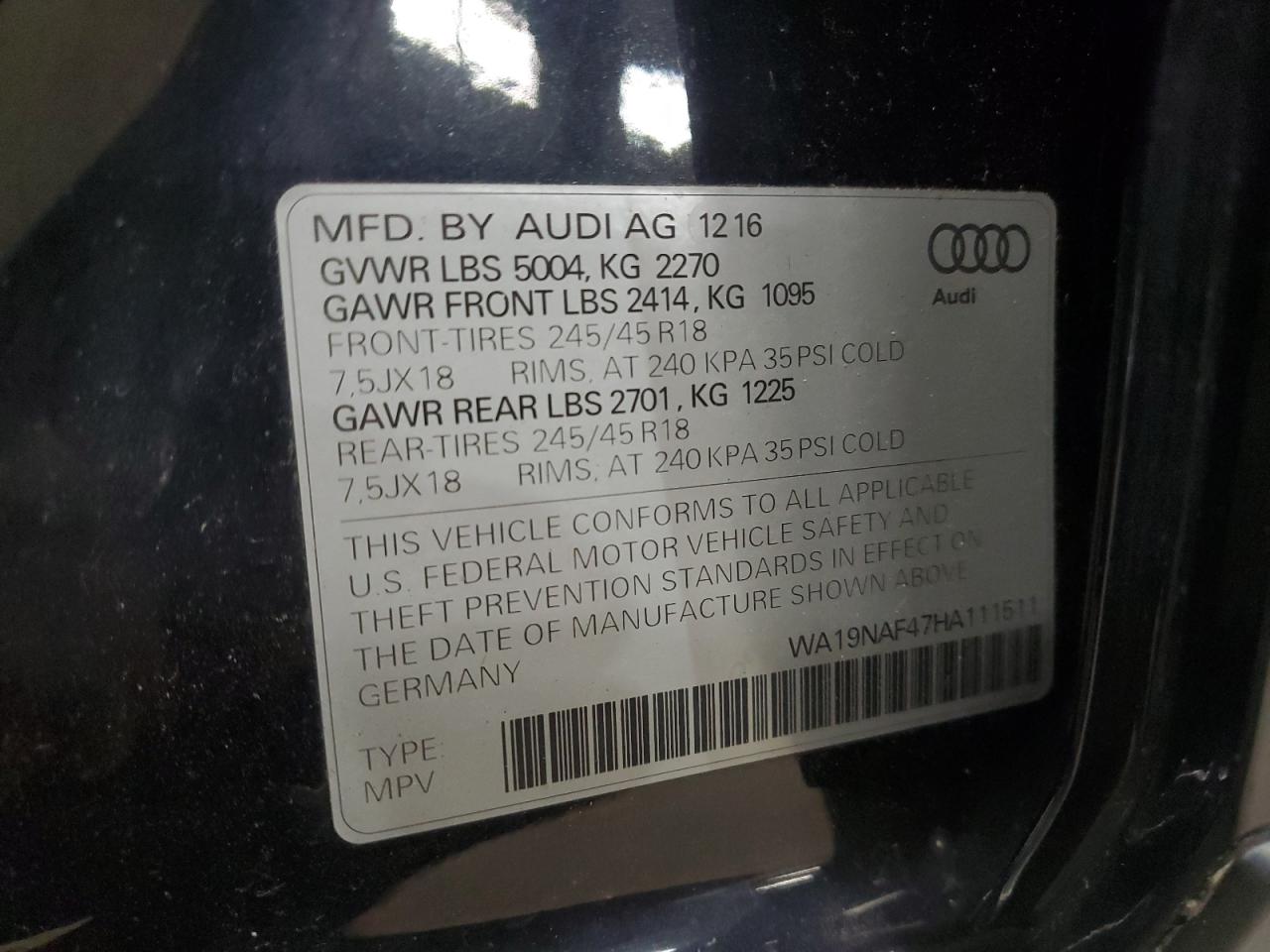 AUDI A4 ALLROAD PRESTIGE