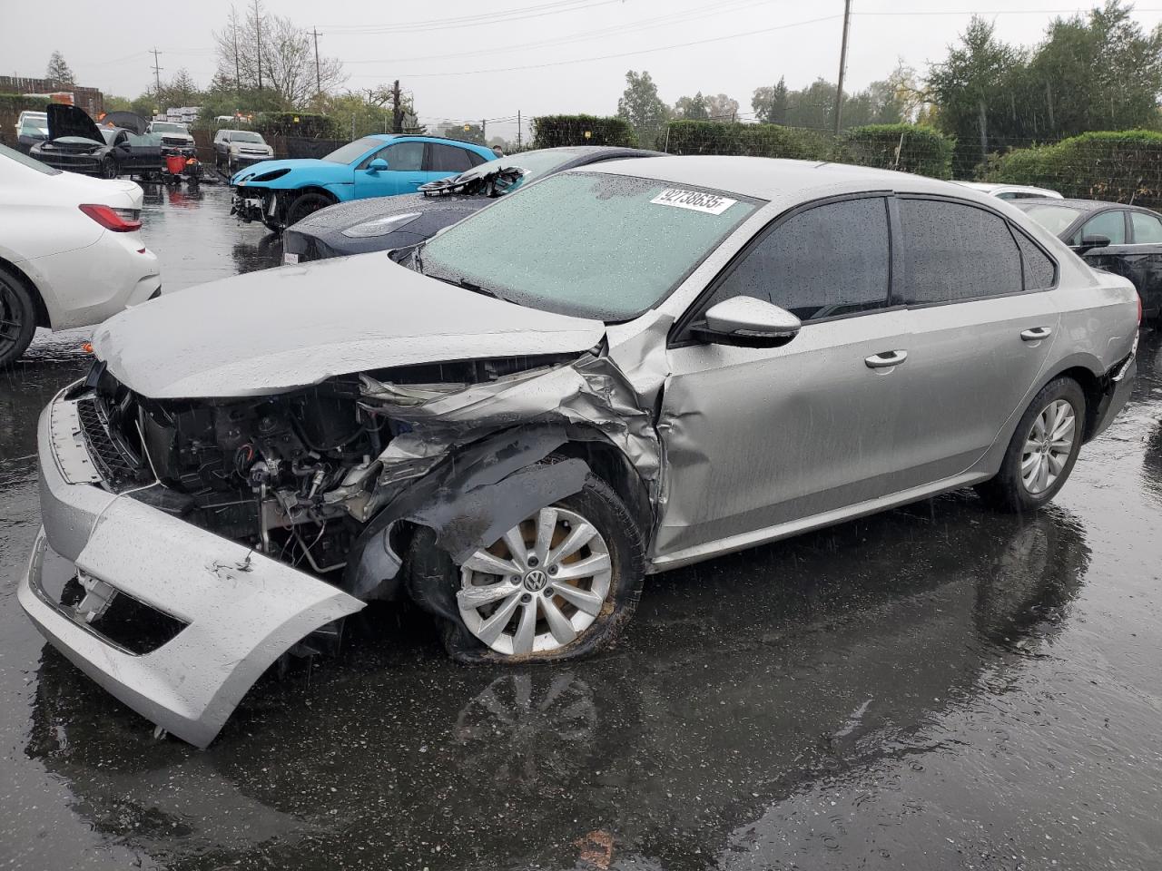 Lot #3302929676 2012 VOLKSWAGEN PASSAT S