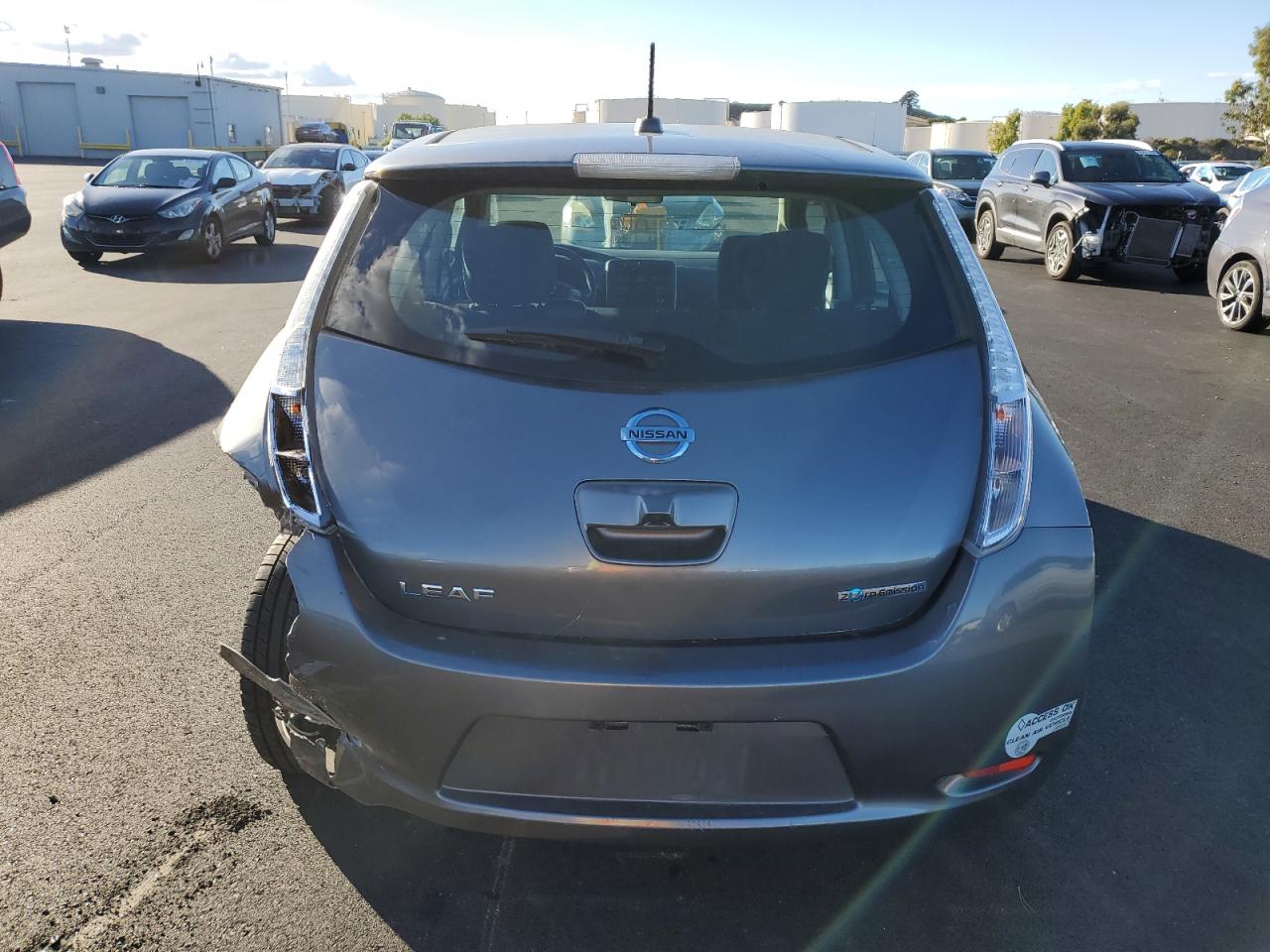 Lot #3317087998 2015 NISSAN LEAF S