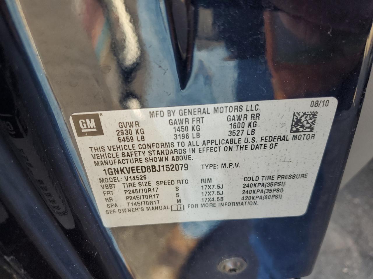 CHEVROLET TRAVERSE LS