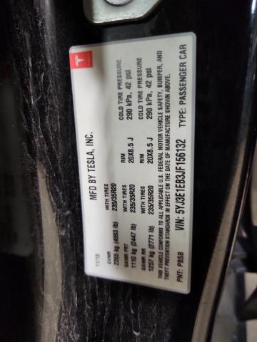 2018 TESLA MODEL 3 #3297022344