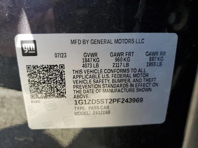 2023 CHEVROLET MALIBU LT #3297063539