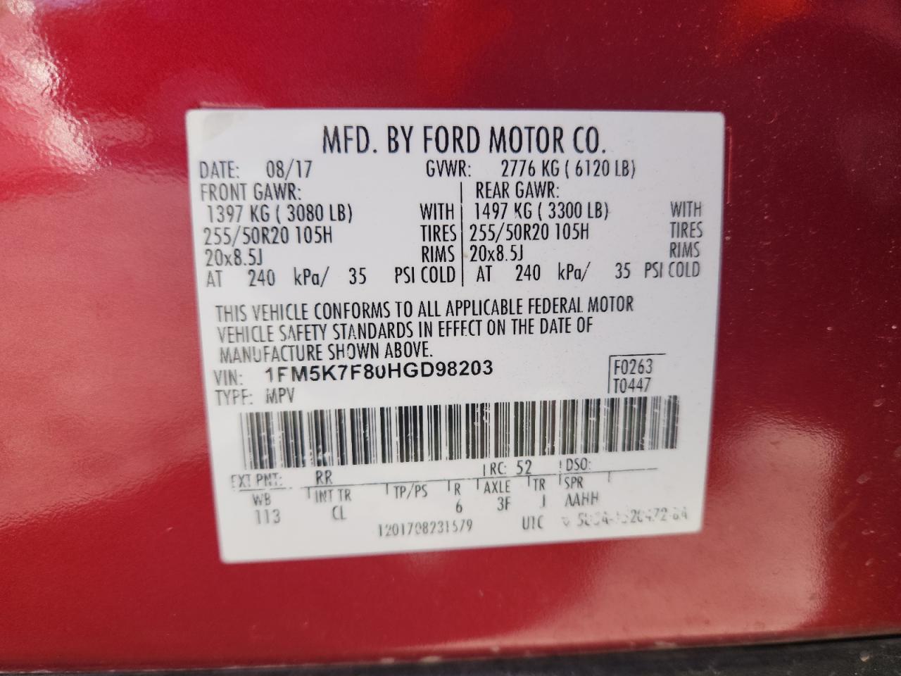 FORD EXPLORER LIMITED