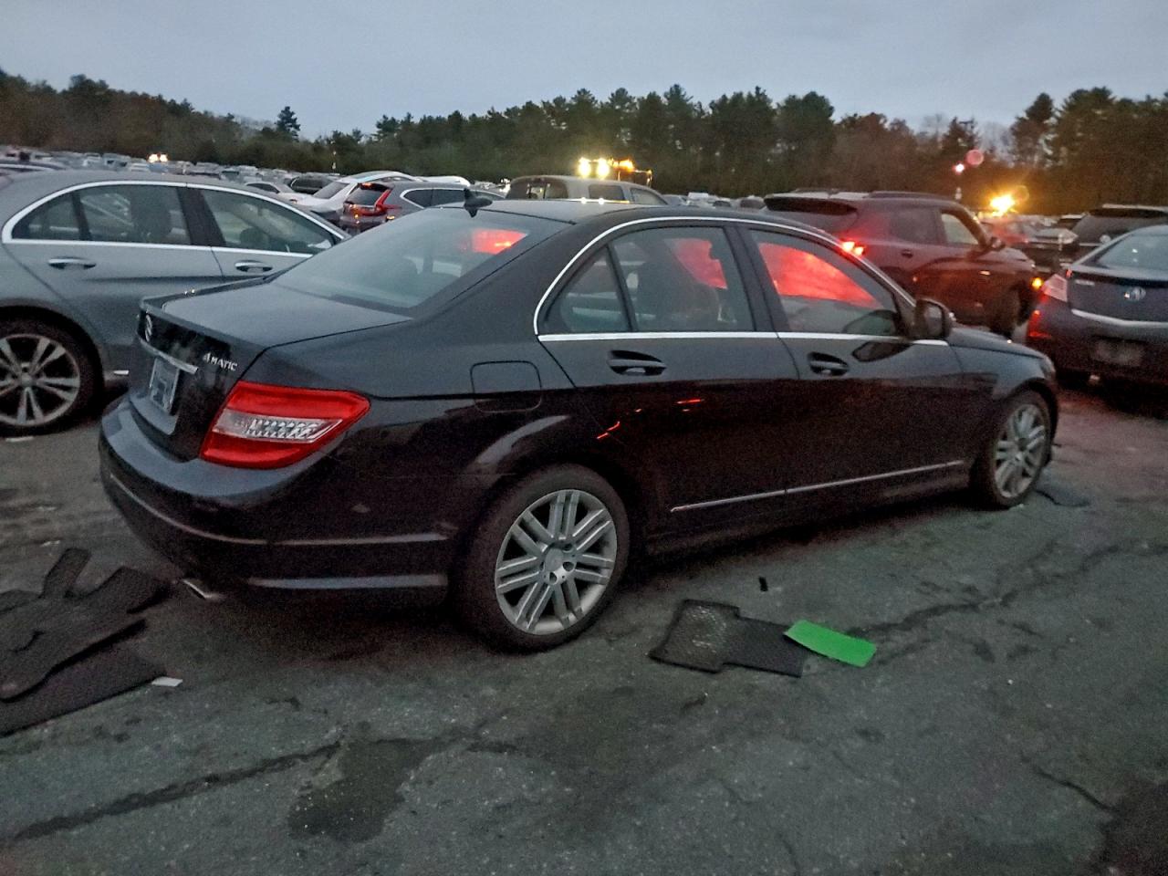 Lot #3318985916 2008 MERCEDES-BENZ C 300 4MAT