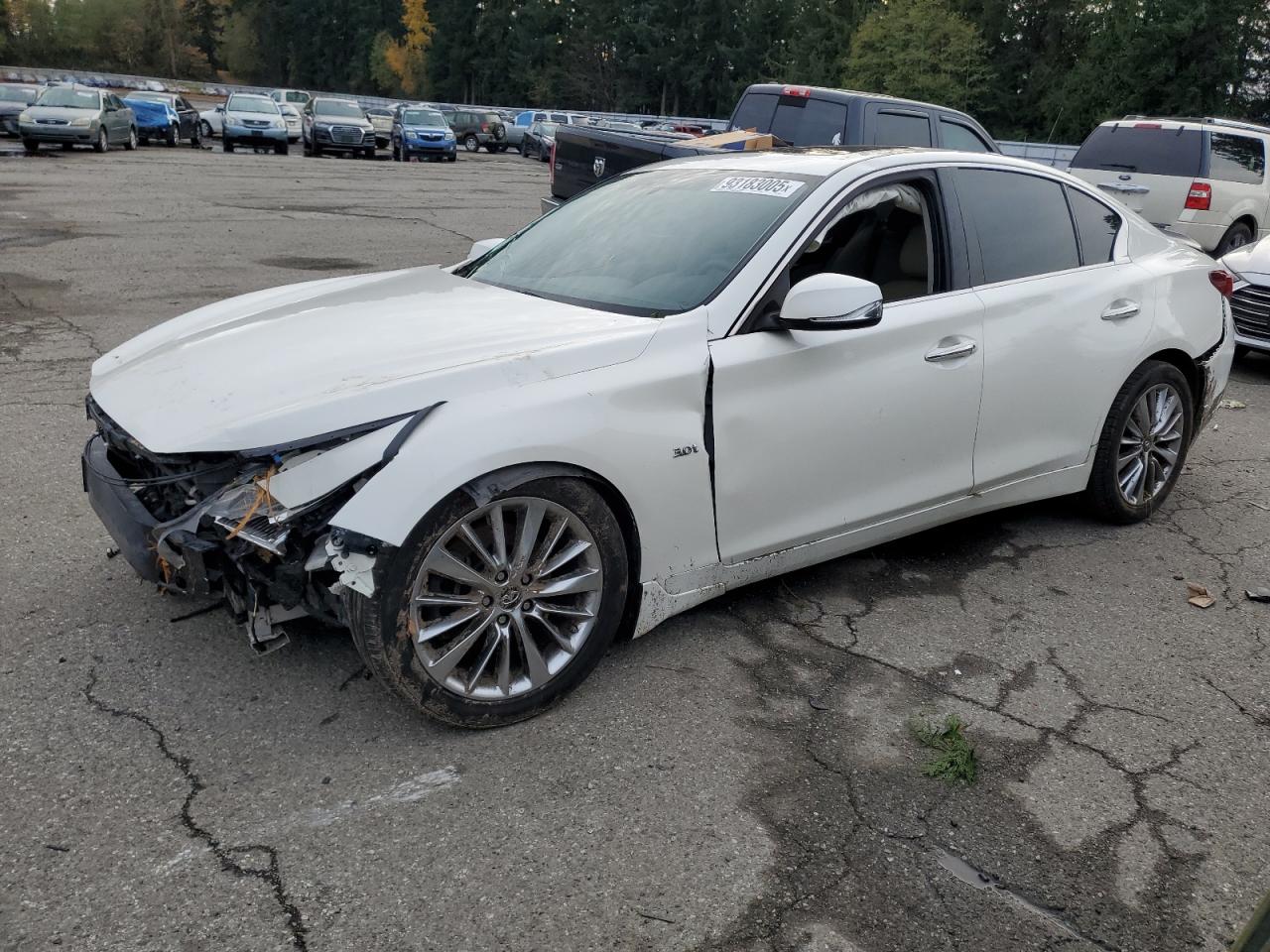 Lot #3312770123 2018 INFINITI Q50 LUXE