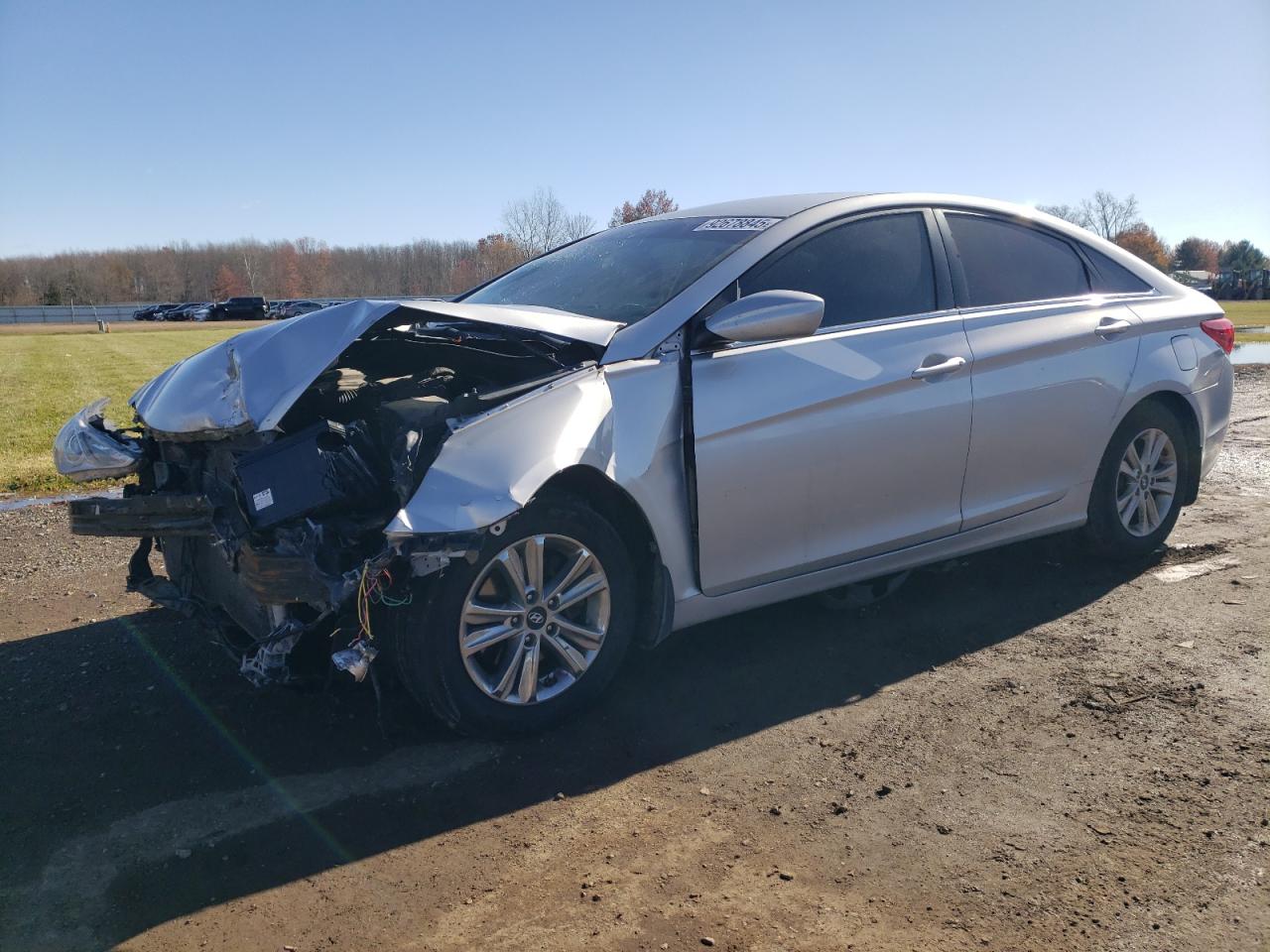 Lot #3301807335 2013 HYUNDAI SONATA GLS