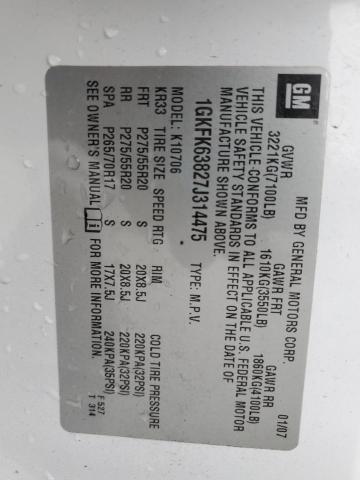 2007 GMC YUKON DENA #3310664754