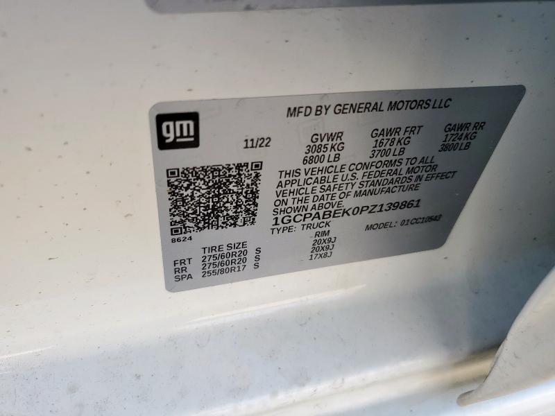 2023 CHEVROLET SILVERADO #3291159976