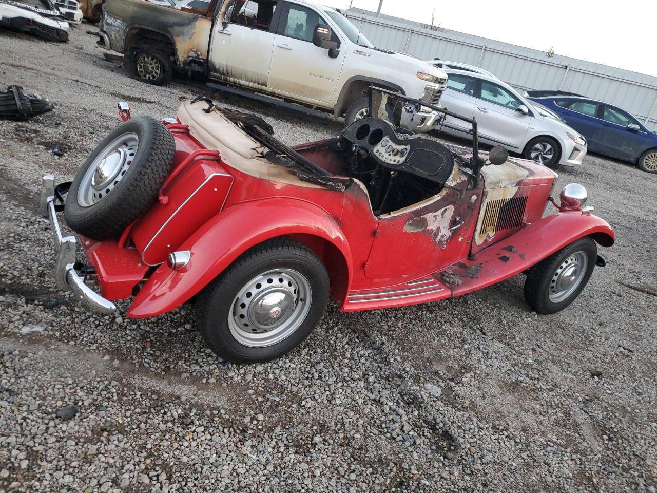 Lot #3282627072 1953 MG CONVERTIBL