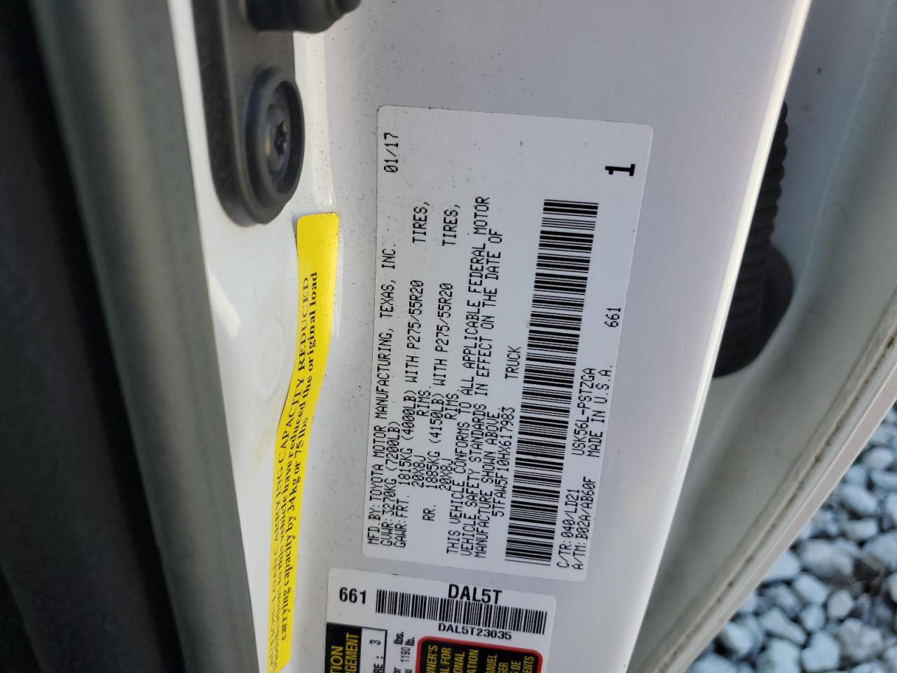 TOYOTA TUNDRA CREWMAX 1794