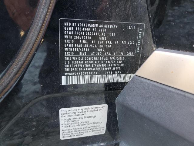 2013 VOLKSWAGEN TIGUAN S - WVGBV3AX2DW576730